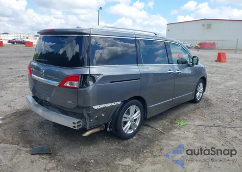 2014 Nissan Quest Sl z USA, uszkodzony, nr VIN JN8AE2KP2E9102032
